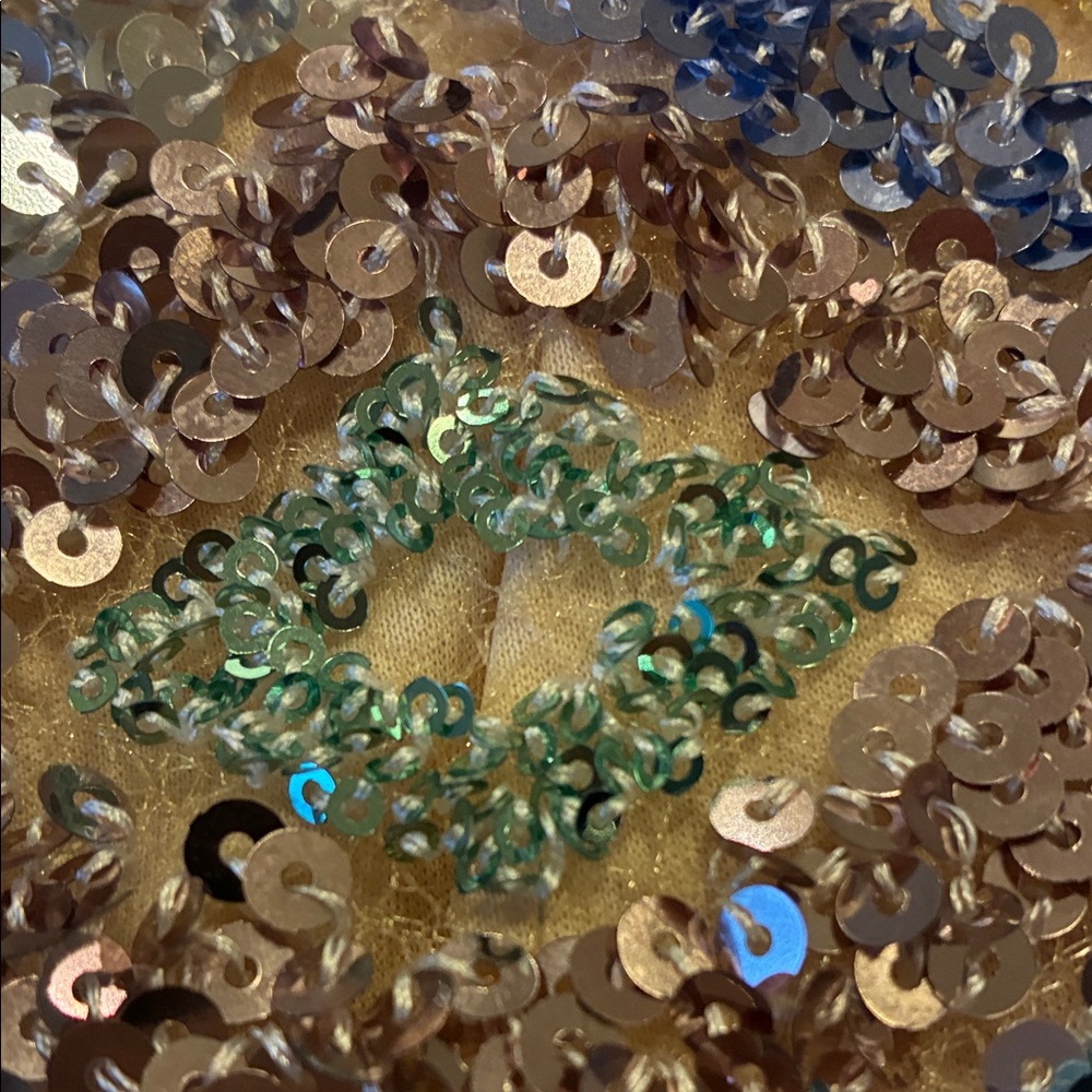 Oversized Sequin Open Cardigan - Picture 14 of 16